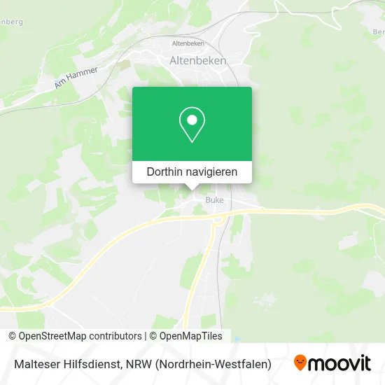 Malteser Hilfsdienst Karte