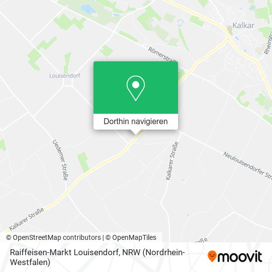 Raiffeisen-Markt Louisendorf Karte