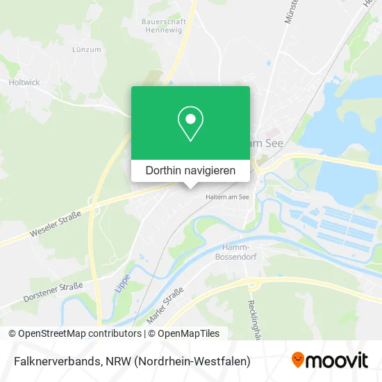 Falknerverbands Karte