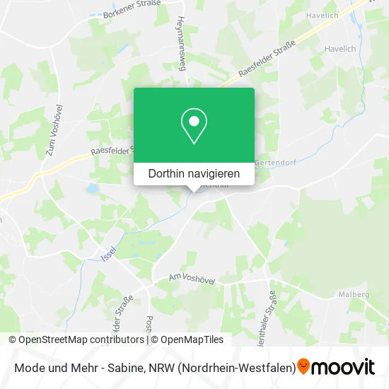 Mode und Mehr - Sabine Karte