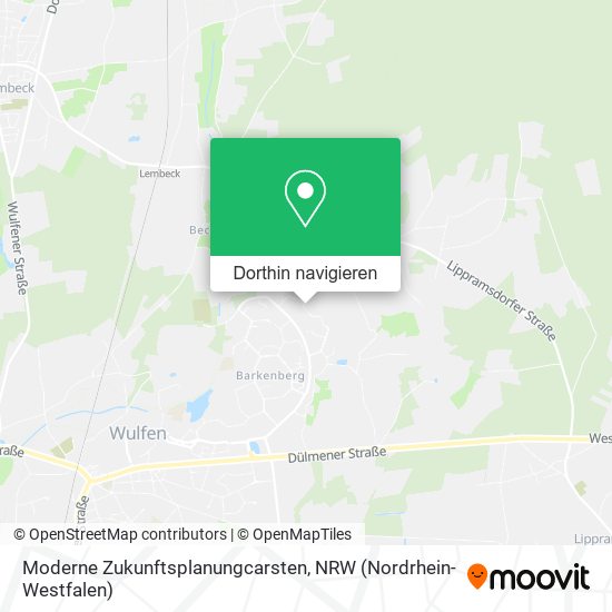 Moderne Zukunftsplanungcarsten Karte