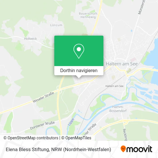 Elena Bless Stiftung Karte