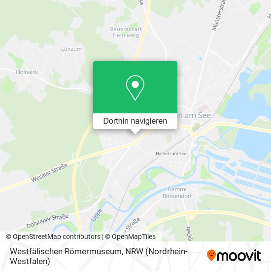 Westfälischen Römermuseum Karte