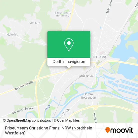 Friseurteam Christiane Franz Karte