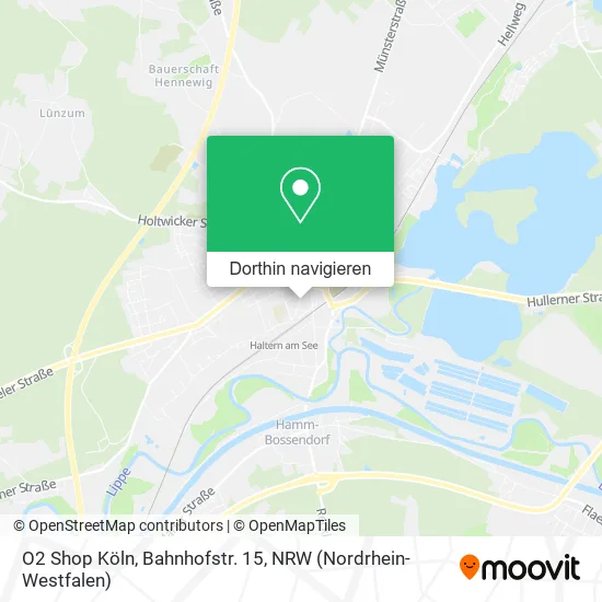 O2 Shop Köln, Bahnhofstr. 15 Karte