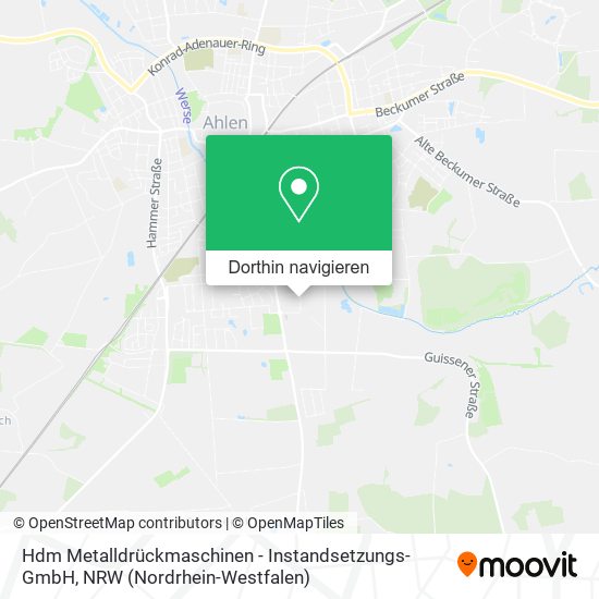 Hdm Metalldrückmaschinen - Instandsetzungs-GmbH Karte