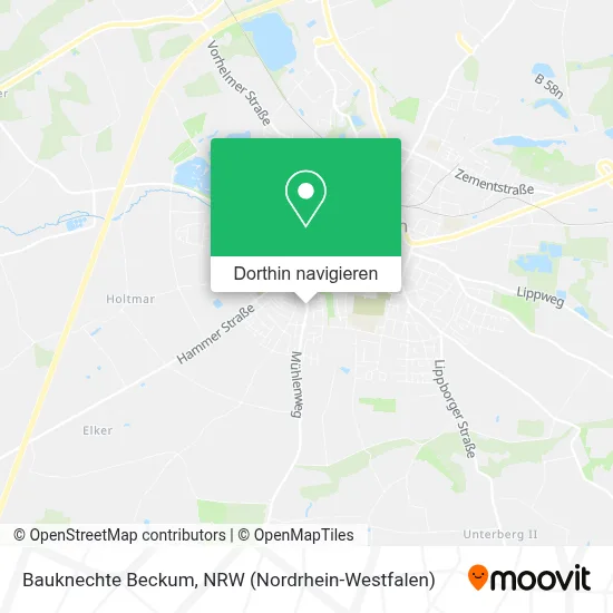 Bauknechte Beckum Karte