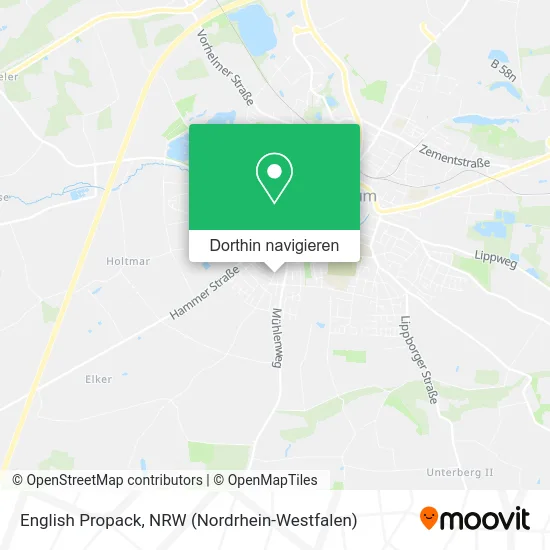 English Propack Karte