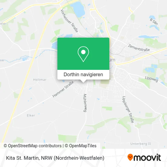 Kita St. Martin Karte