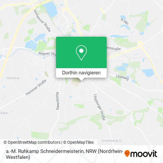 a.-M. Ruhkamp Schneidermeisterin Karte