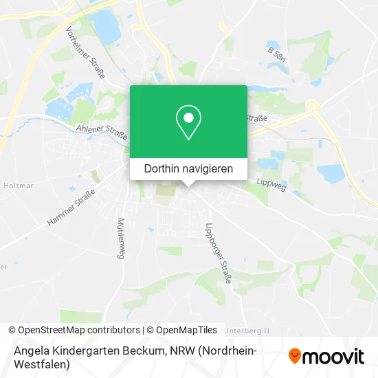 Angela Kindergarten Beckum Karte