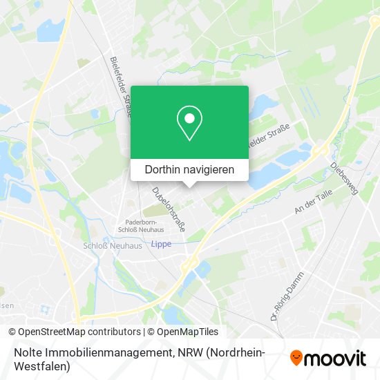 Nolte Immobilienmanagement Karte