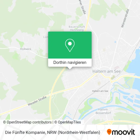 Die Fünfte Kompanie Karte