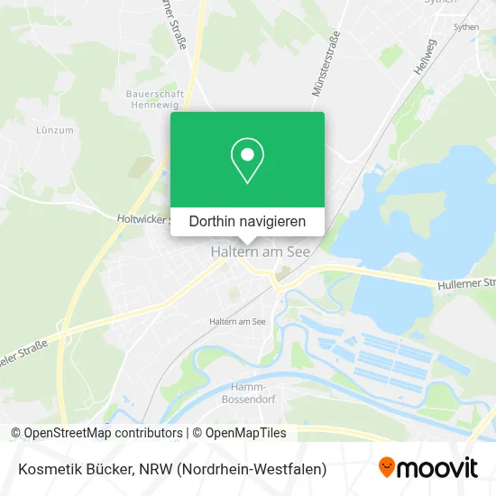 Kosmetik Bücker Karte