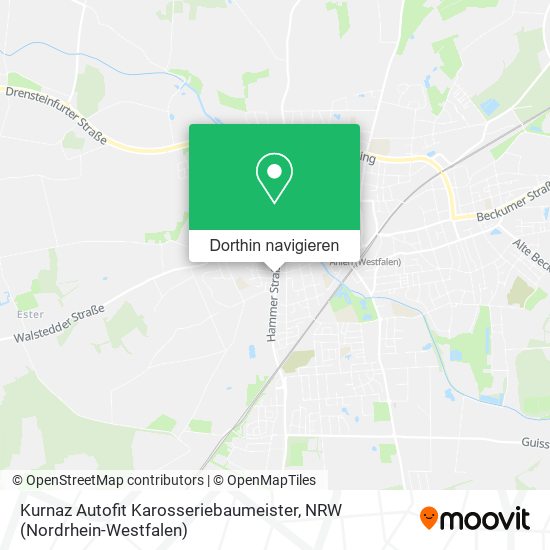 Kurnaz Autofit Karosseriebaumeister Karte