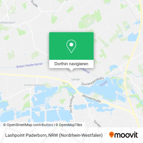 Lashpoint Paderborn Karte