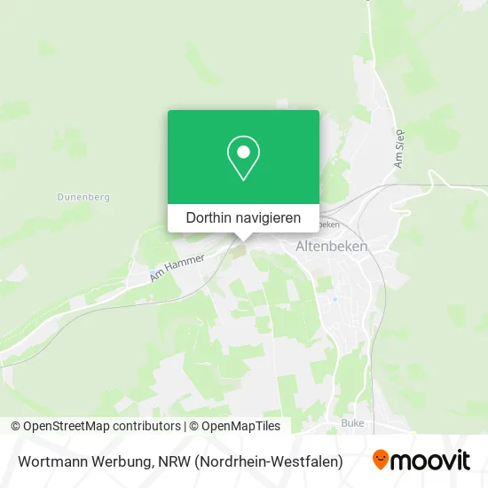 Wortmann Werbung Karte