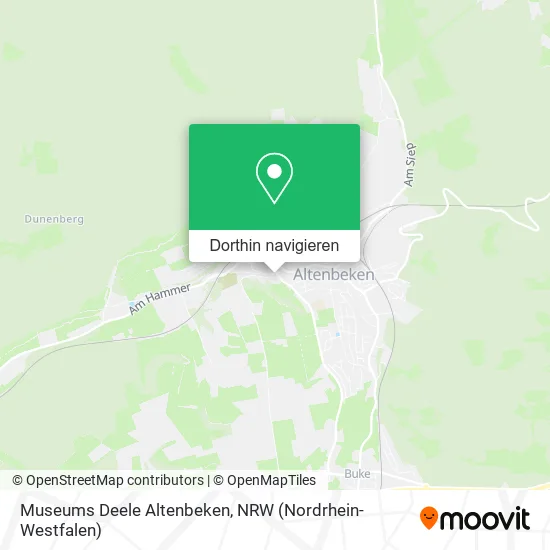 Museums Deele Altenbeken Karte