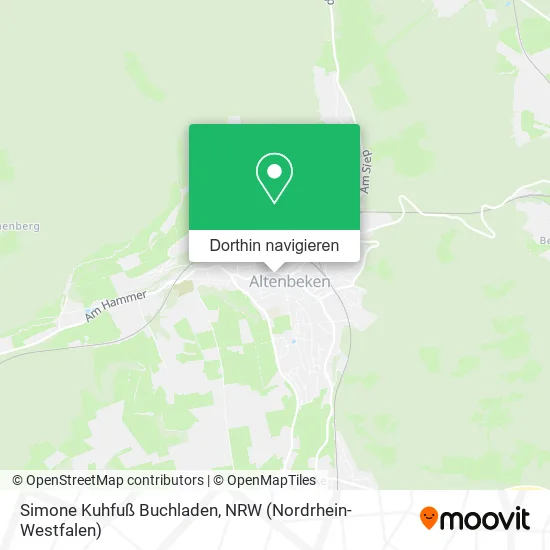 Simone Kuhfuß Buchladen Karte