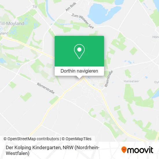 Der Kolping Kindergarten Karte