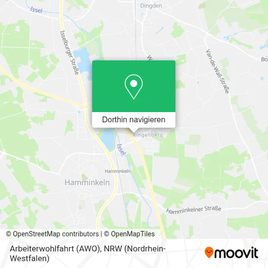 Arbeiterwohlfahrt (AWO) Karte