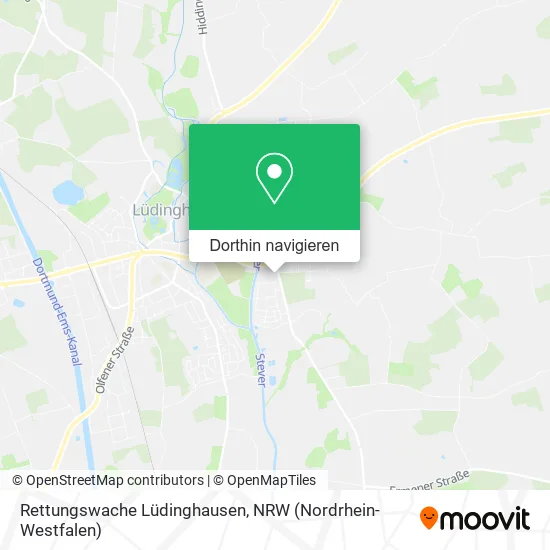 Rettungswache Lüdinghausen Karte