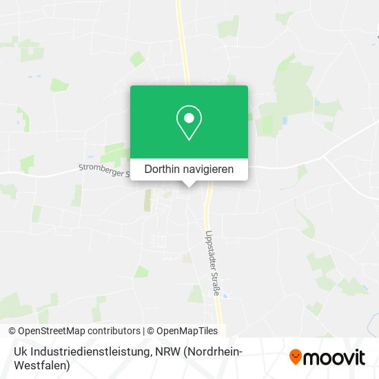 Uk Industriedienstleistung Karte