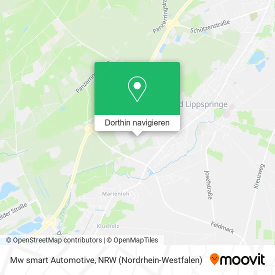 Mw smart Automotive Karte