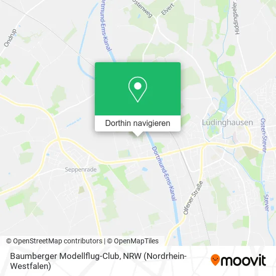 Baumberger Modellflug-Club Karte