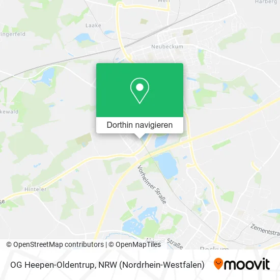 OG Heepen-Oldentrup Karte