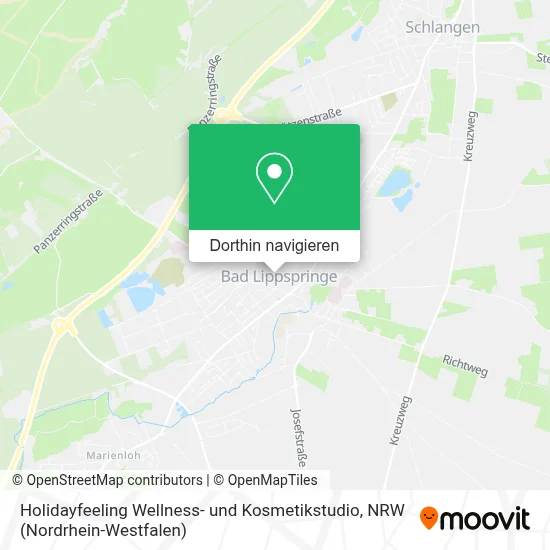 Holidayfeeling Wellness- und Kosmetikstudio Karte