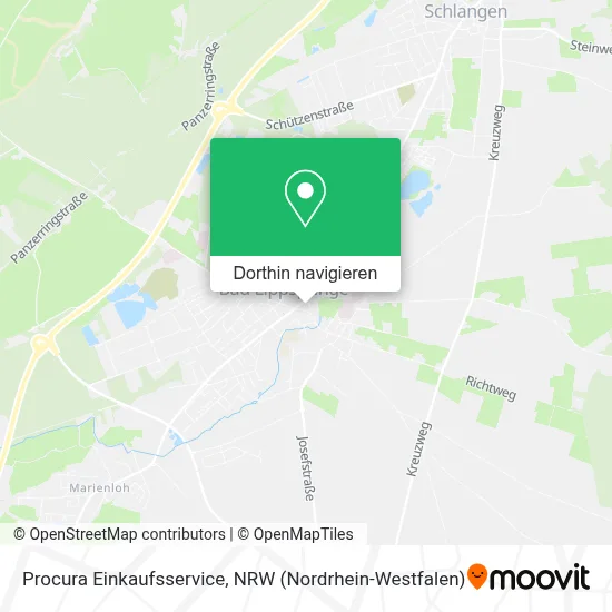 Procura Einkaufsservice Karte