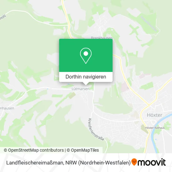 Landfleischereimaßman Karte
