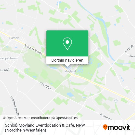 Schloß Moyland Eventlocation & Café Karte