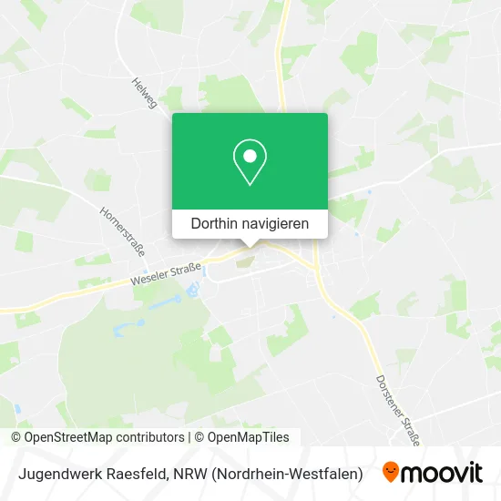 Jugendwerk Raesfeld Karte