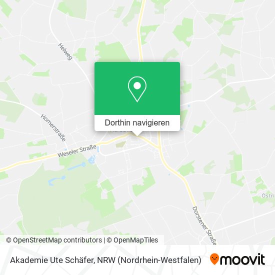 Akademie Ute Schäfer Karte