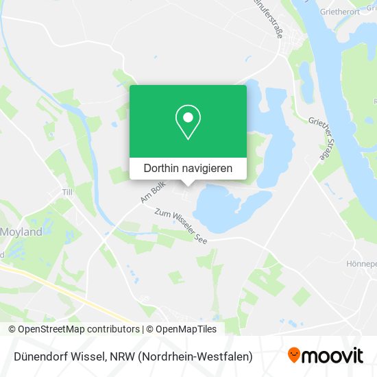 Dünendorf Wissel Karte