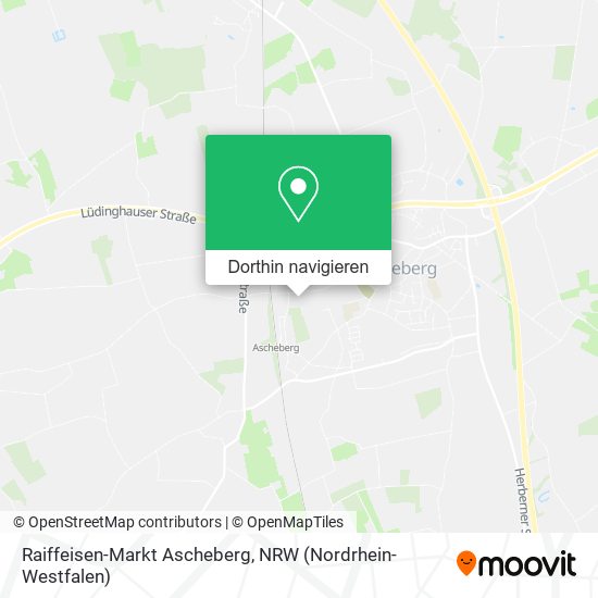 Raiffeisen-Markt Ascheberg Karte