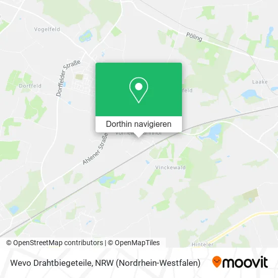 Wevo Drahtbiegeteile Karte