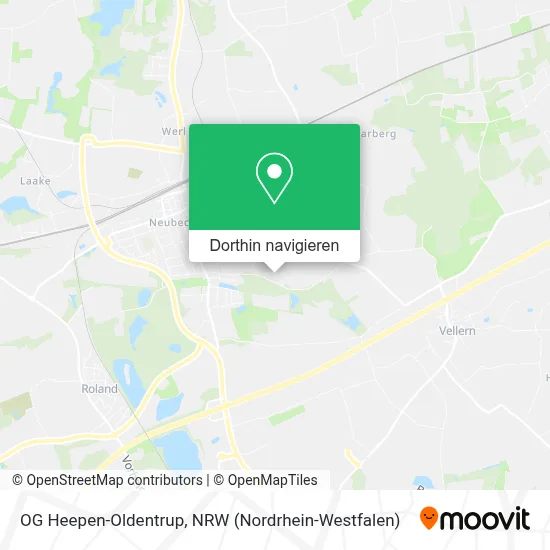 OG Heepen-Oldentrup Karte