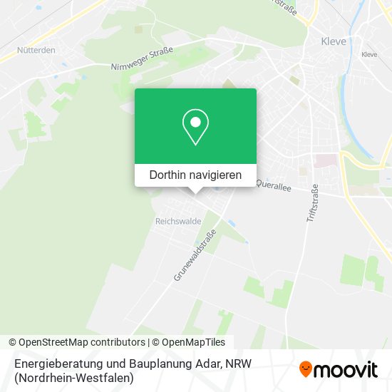 Energieberatung und Bauplanung Adar Karte