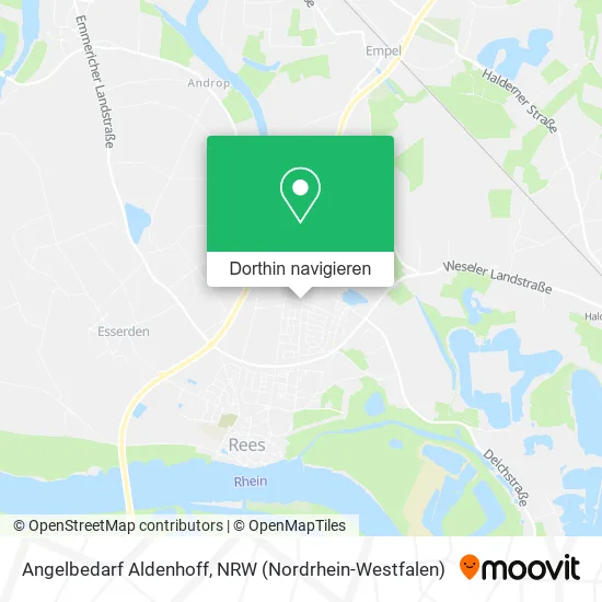 Angelbedarf Aldenhoff Karte