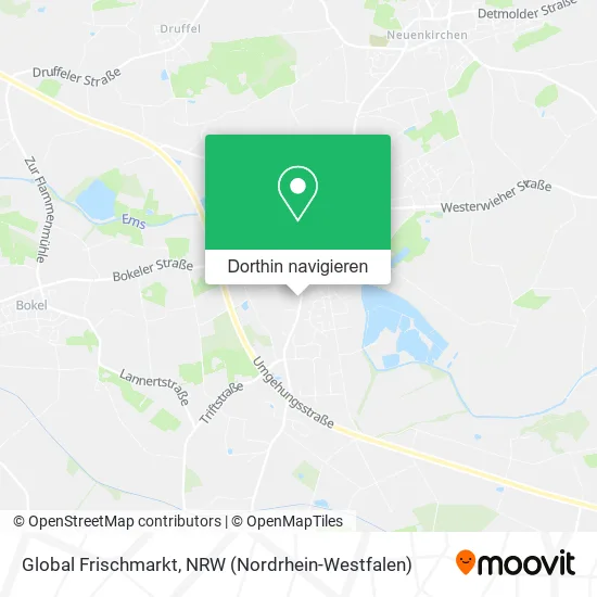 Global Frischmarkt Karte