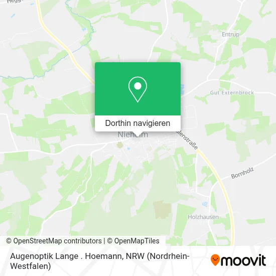 Augenoptik Lange . Hoemann Karte
