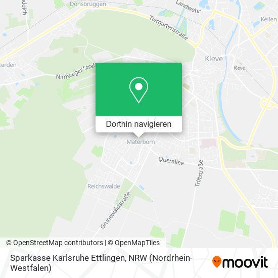 Sparkasse Karlsruhe Ettlingen Karte