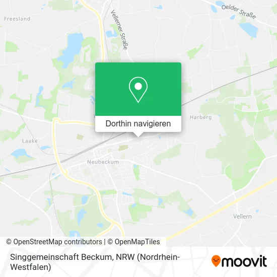 Singgemeinschaft Beckum Karte