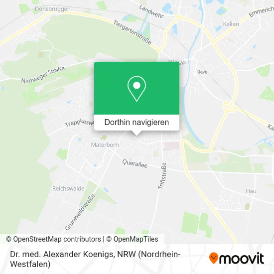 Dr. med. Alexander Koenigs Karte