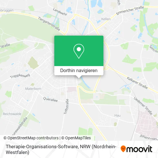 Therapie-Organisations-Software Karte