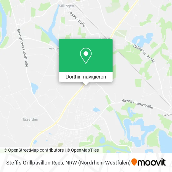 Steffis Grillpavillon Rees Karte
