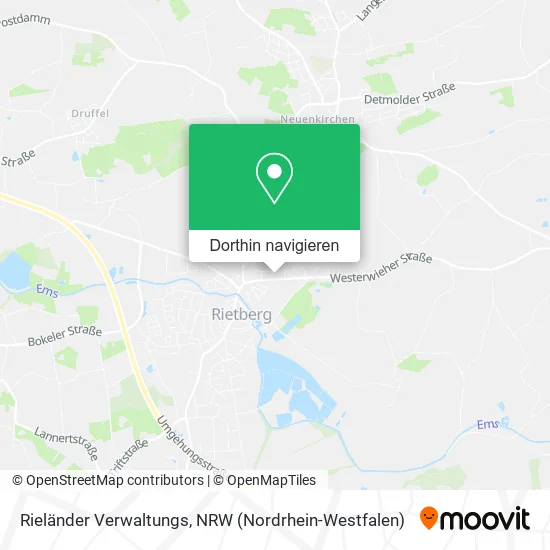 Rieländer Verwaltungs Karte